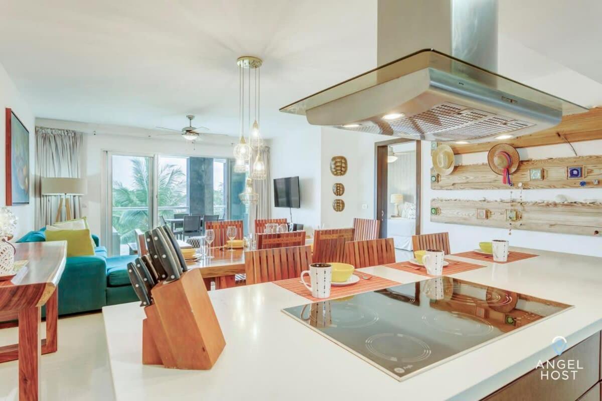 Сasa de vacaciones Zen Beachfront Condo, Pool, Gym, Golf, Club Playa del Carmen